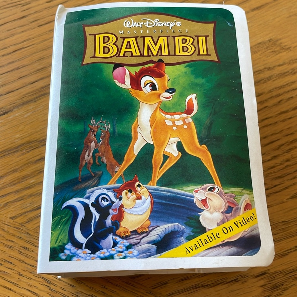 Walt Disney Bambi Masterpiece Collection 1995 McDonalds Happy Meal